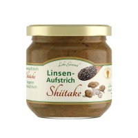 Mousse de lentilles au champignon shiitake