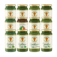 12x sauces d'herbes fraîches 12x sauces d'herbes fraîches
